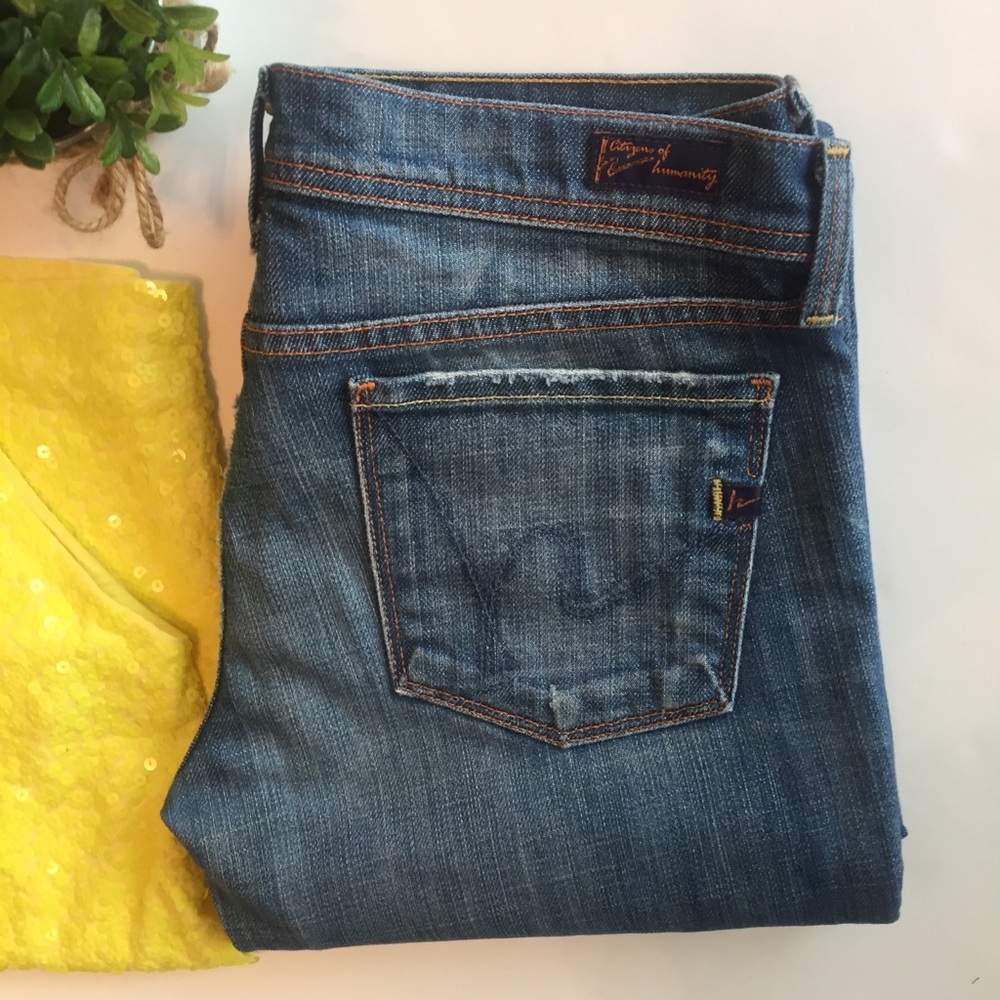 Citizens of Humanity Low Rise Flare Jeans